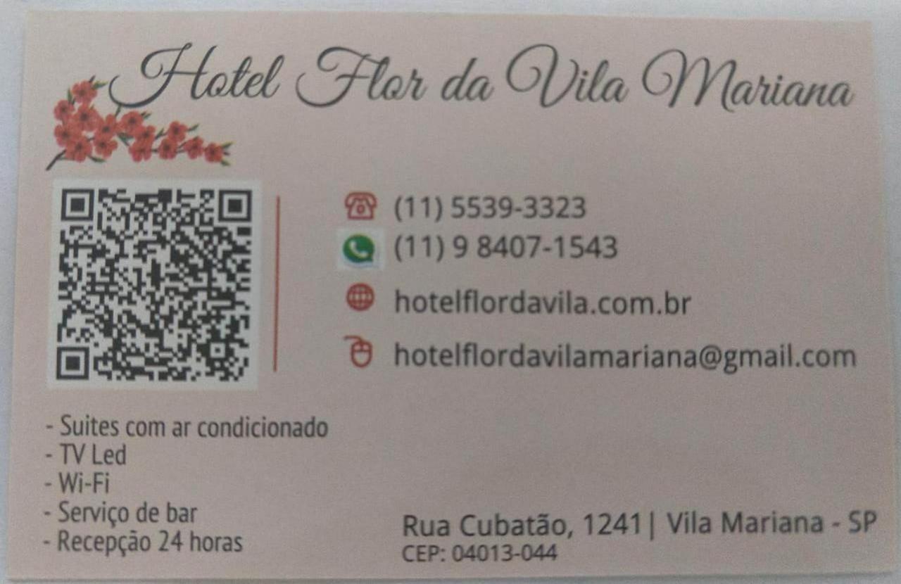 Hotel Flor Da Vila Mariana Sao Paulo Exterior photo